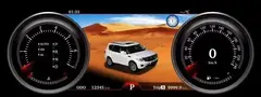 Цифровая приборная панель для Mitsubishi Pajero 4 (2006-2015) модель NH-M1203