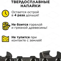 Цепь пильная в кольце DDE 20BPT 325