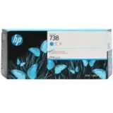 Картридж HP 738 (676M6A) струйный голубой (300 мл) для HP DesignJet T850, T950, T850 MFP, T950 MFP