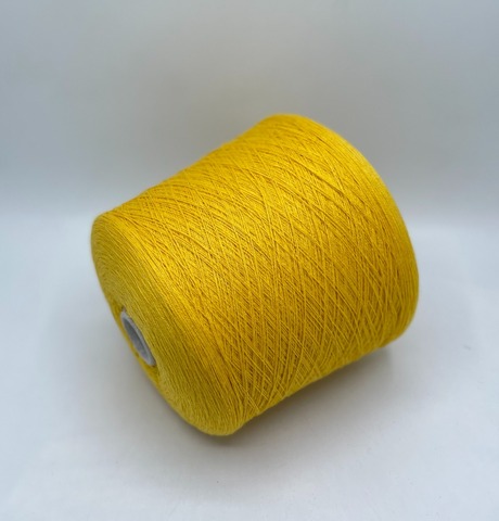 Zegna Baruffa (пр. Италия), art-Cashmere, 2/28 1400м/100 гр. 100% Кашемир, цвет- Желтый(430/12/828), арт-35612