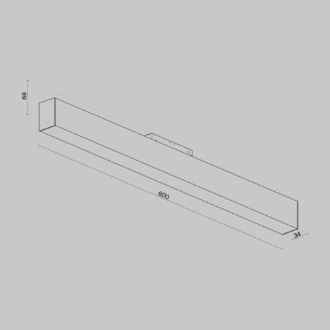Трековый светильник Maytoni Basis TR012-2-20W3K-B