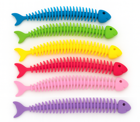 Антистресс Тянучка Рыба 24см, микс видов, в уп 50шт. цена за шт.