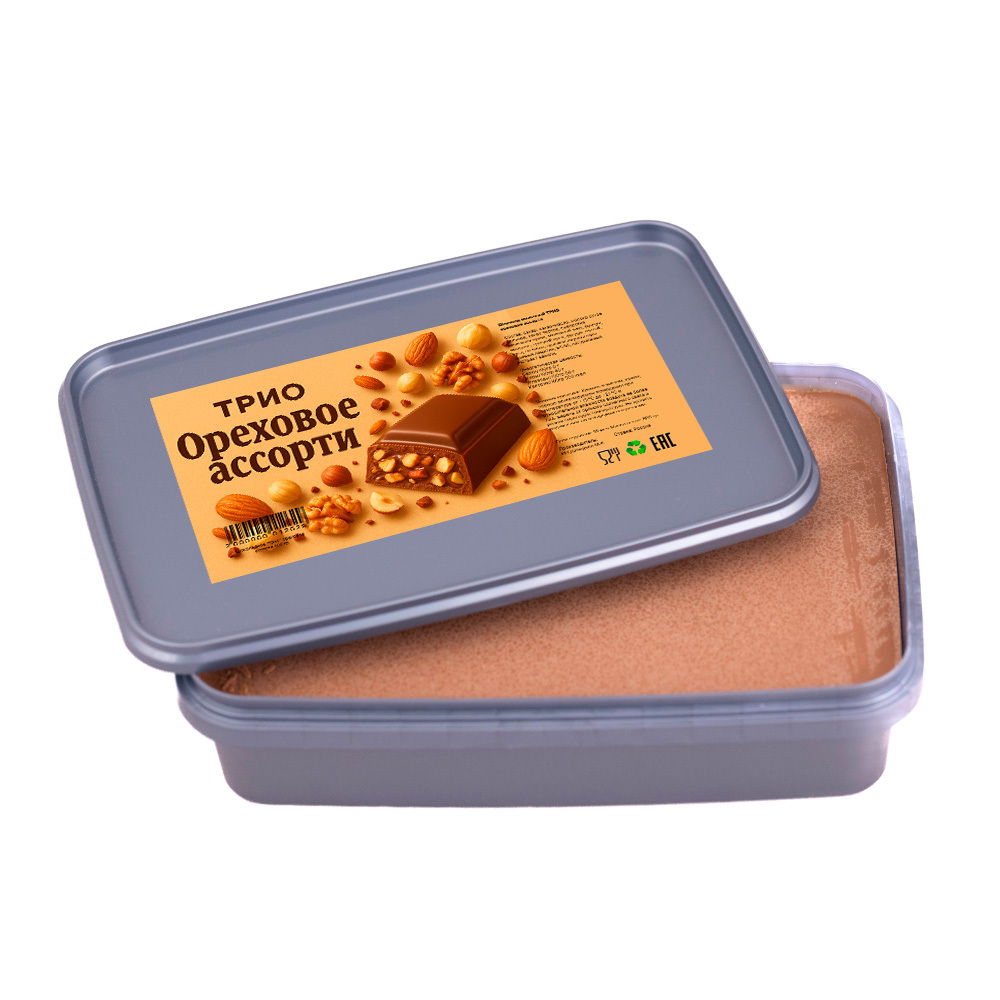 Шоколадное "трио" ореховое ассорти 800 гр