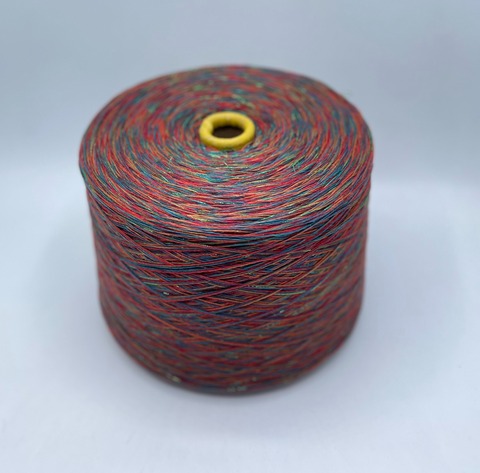 Авторская смотка (пр.Италия) 336м/100гр, Шерсть/Полиамид/Вискоза/Кашемир/Остальный волокна/Меринос/Хлопок/Полиэстер/Металлик, цвет-Пуансетия, арт.36172