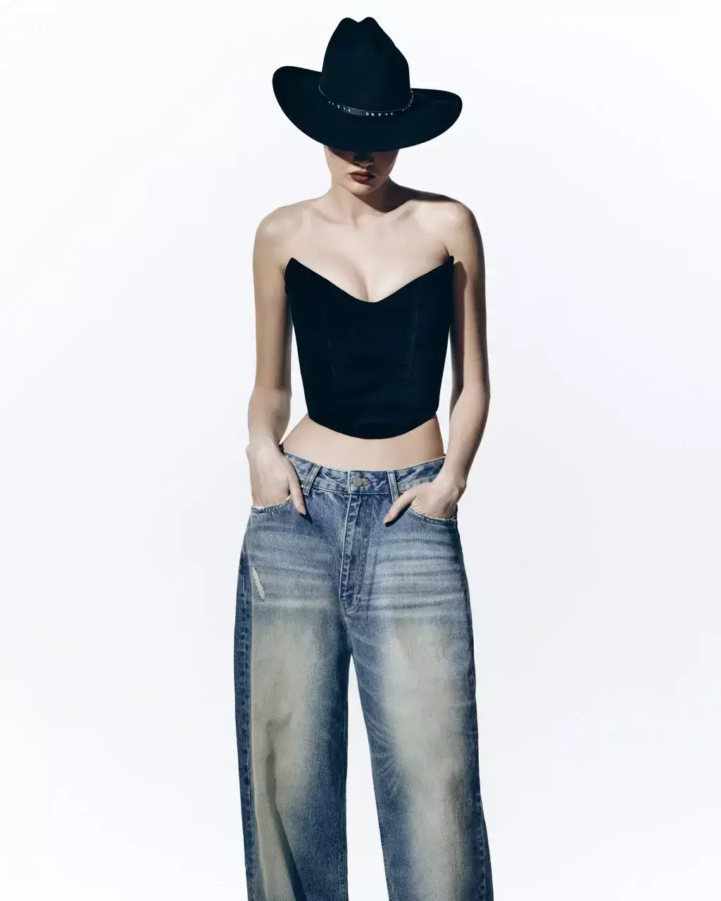 Джинсы Wide leg