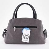 Сумка Саломея 477 мульти итальянский серо-черный