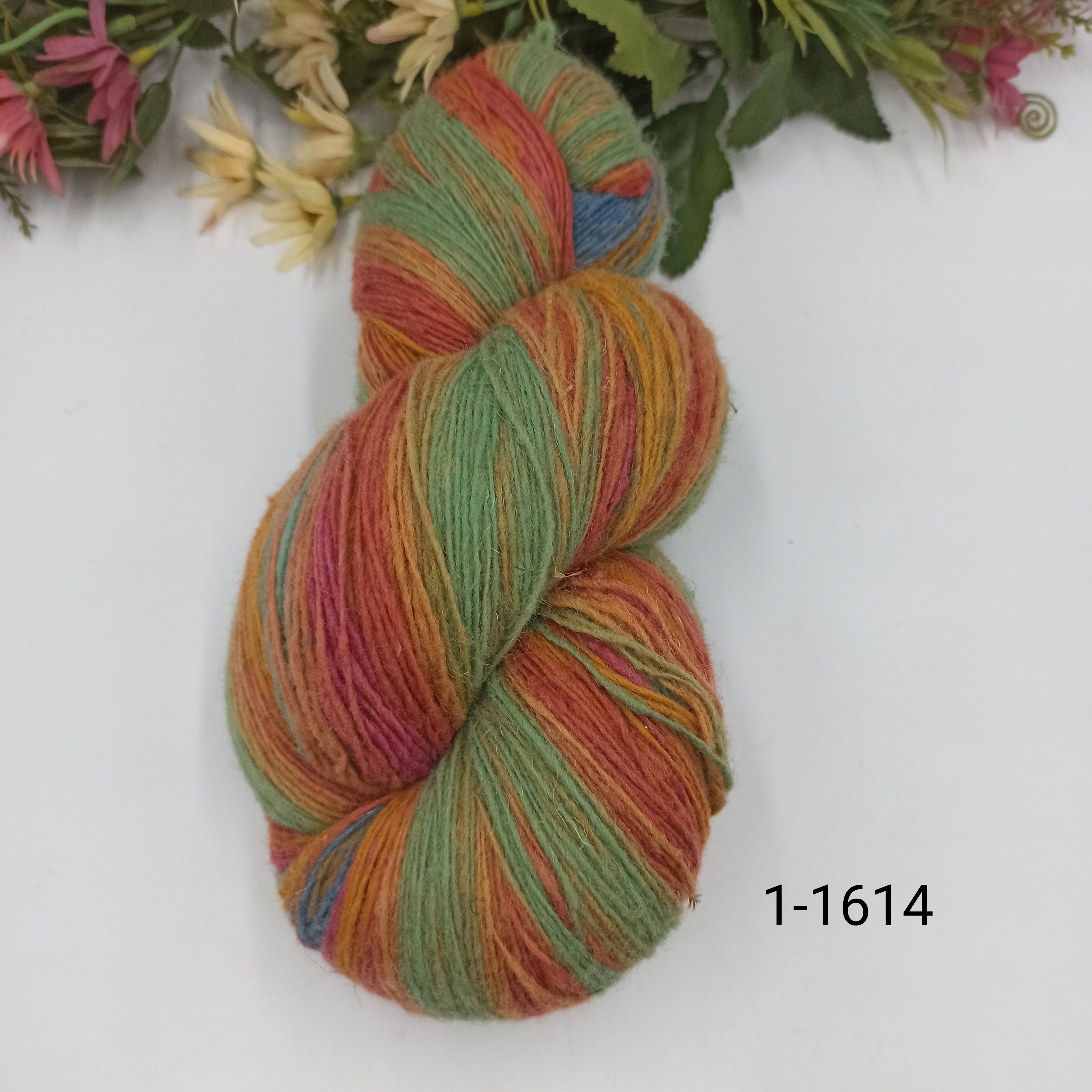 Дундага 6/1 шерсть секционного окрашивания 01-1614 420м/100гр