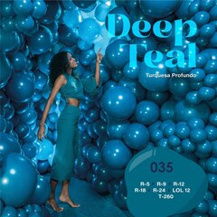 S ШДМ 260/ 5*150 см, Глубокий синий (Бирюзовый океан) (035), 50 шт.