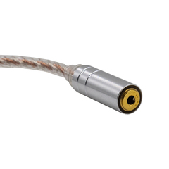 Кабель-переходник для наушников, усилителей и аудиотехники 3.5мм (Папа-баланс) на 2.5 (Мама-баланс)