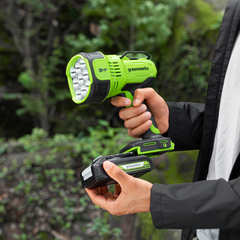 LED-фонарь Greenworks G24SL 24V (3000Лм) аккумуляторный, без АКБ и ЗУ