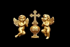 Силиконовый молд Ангелы набор