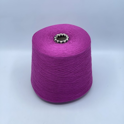 Бобинная пряжа,Cotton combed, 1693м. 100%Хлопок, Мальва(610), 39037