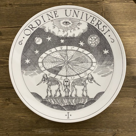 Тарелка с рисунками из книги графических псалмов к хореографической молитве Тарелка с рисунками из книги графических псалмов к хореографической молитве