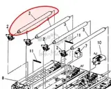 Ролик XEROX DC250