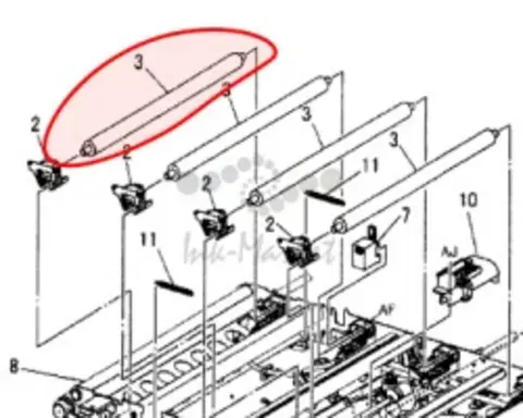 Ролик XEROX DC250