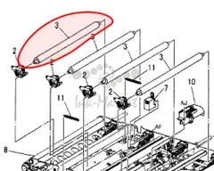 Ролик XEROX DC250