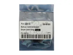 Чип драм-юнита для Konica Minolta Bizhub C200/C200E/C203/C253/C353 (CET) Cyan, (WW), 90000 стр., (унив.), CET8701