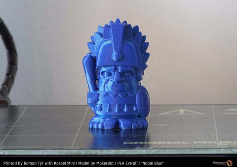 Пластик для 3D-принтера Fillamentum PLA Extrafill Noble Blue