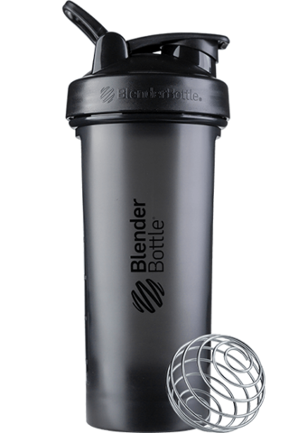 Картинка шейкер Blender Bottle Classic V2 828мл Full Color Black - 1