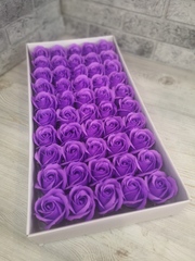 Мыльная роза Сиреневая 6см. 1шт.