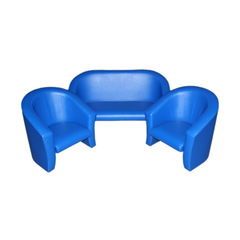 Комплект мягкой игровой мебели «Совенок» синий