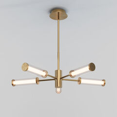 Люстра светодиодная на штанге Eurosvet Stark 50386/5 LED