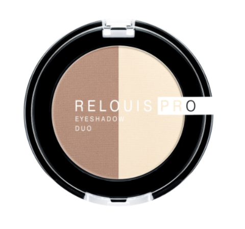 RELOUIS Тени Pro Eyeshadow DUO двойные тон 102