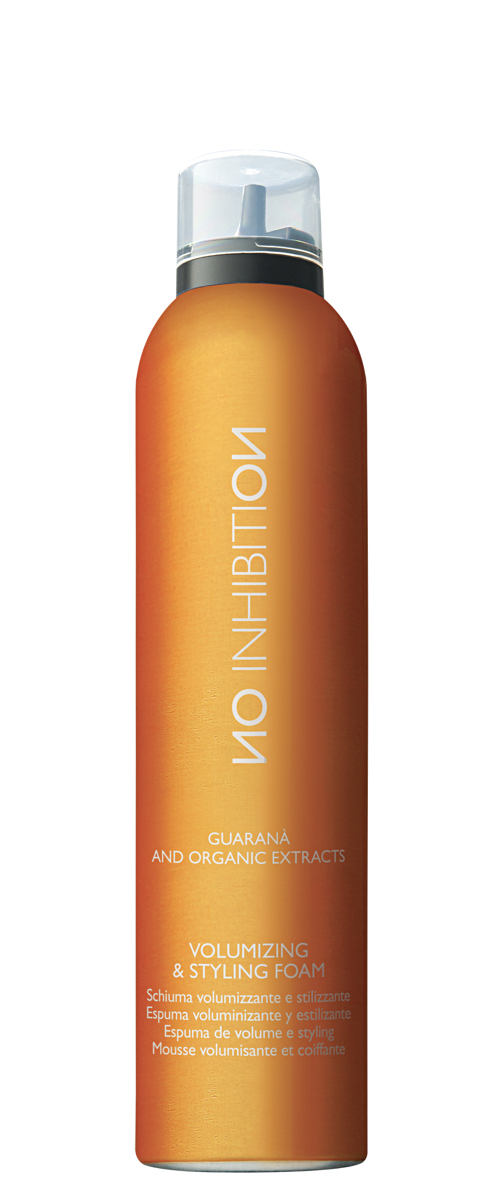 Пена для укладки и объема волос средней фиксации / No Inhibition volumizing & styling foam 250 мл
