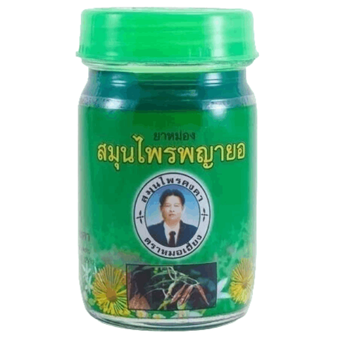 Бальзам с клинакантусом зеленый Konga Herb Thai Balm, 50 гр