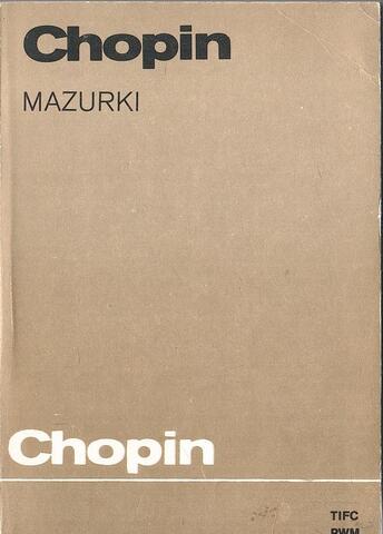 Chopin. Mazurki