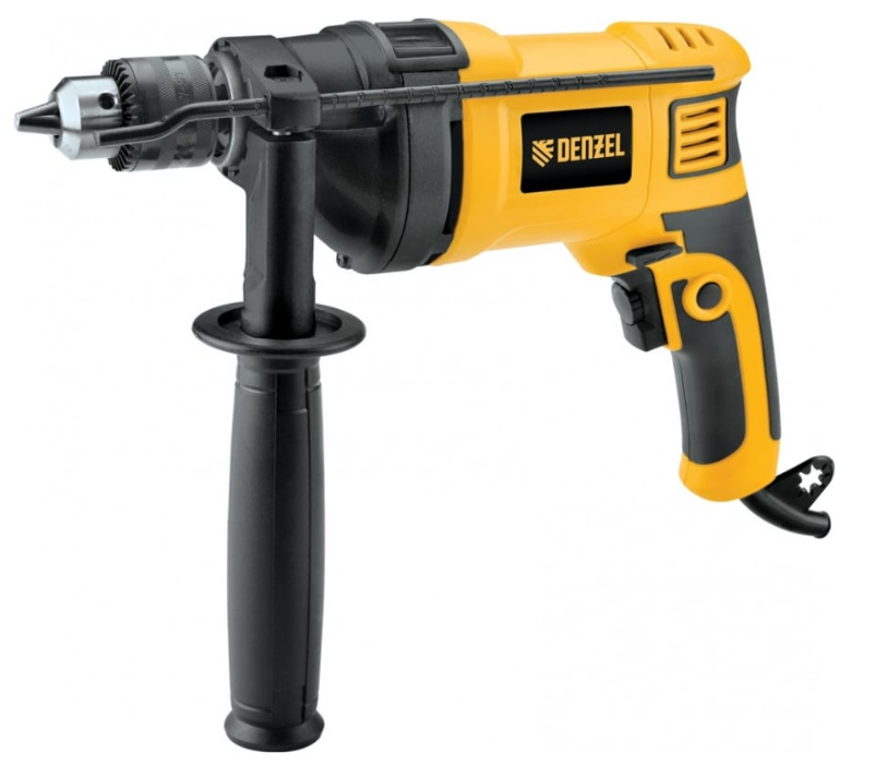 Дрель ударная ID-850, 850 Вт, 0-3000 об/мин, 48000 уд/мин// Denzel