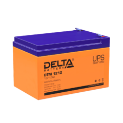 Delta Аккумуляторная батарея для ИБП DTM 1212 (12V/12Ah)