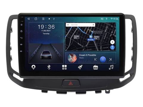 Магнитола для Infiniti G25,G35,G37 (2006-2014) Android 11 3/32GB QLED DSP 4G модель IN-002TS18