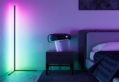 Угловая лампа цветная RGB торшер