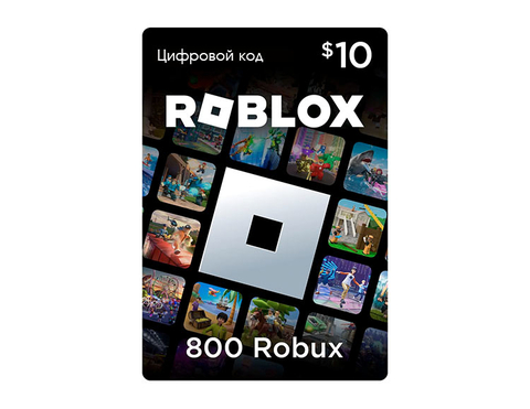 Карта оплаты Roblox 10 USD USA [Цифровая версия] (для ПК, цифровой код доступа)
