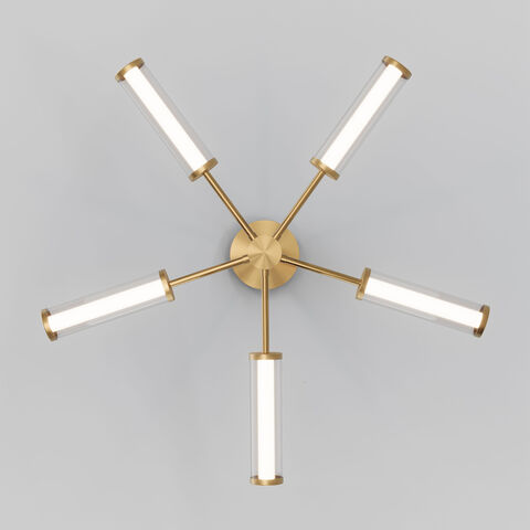 Люстра светодиодная на штанге Eurosvet Stark 50386/5 LED