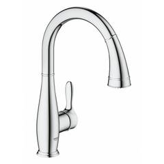 Смеситель для мойки с выдвижным изливом Grohe Parkfield 30215001 фото