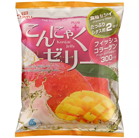 Желе Yukigini Aguri из конняку со вкусом манго