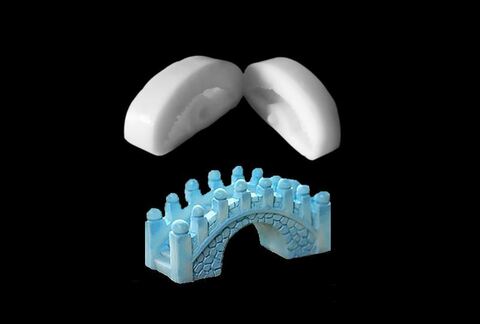 Силиконовый молд Мостик 3 D