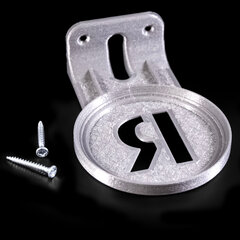 Настенный кронштейн-полка для Яндекс станций (Алиса) Лайт (первое поколение) 3D печать, серый