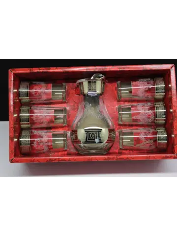 Набор для напитков золотой