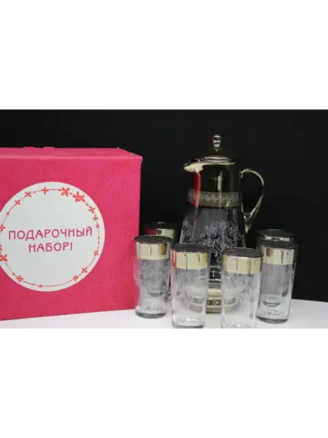 Набор для напитков ( Кувшин+ 6 стаканов)