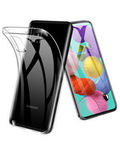 Силиконовый чехол TPU Clear case (толщина 1.0 мм) для Samsung Galaxy A51 (Прозрачный)
