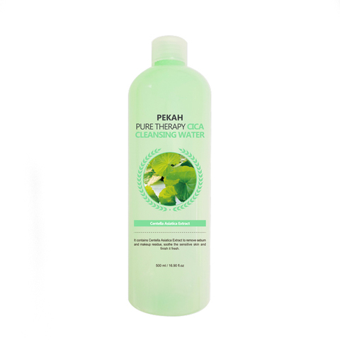 PEKAH Pure Therapy Cica Cleansing Water Очищающая мицеллярная вода с экстрактом Центеллы Азиатской, 500 мл