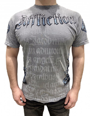 Футболка Affliction KNIGHTHOOD SILVER