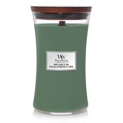 Свеча ароматическая WoodWick Mint Leaves & Oak 453.6 г.