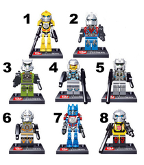 Minifigures Transformers Blocks Building Series 01