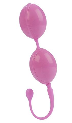 Розовые каплевидные вагинальные шарики L'amour Premium Weighted Pleasure System - California Exotic Novelties L'Amour SE-4649-04-3