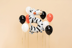 Цифра гелиевая 5 Зебра Party Deco