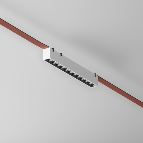 Трековый светодиодный светильник Maytoni Points TR128B-12W4K-M-W